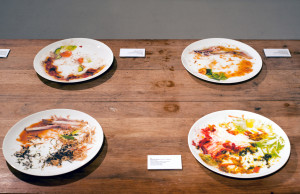 Damaris Booth London, England Installation view of series "Britain's Dinners" 2024 Courtesy of HCP 