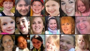 Victims of the 12/14/12 Sandy Hook Elementary School shooting