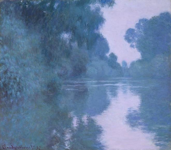Monet - Morning on the Seine, Near Giverny