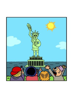 "Slut-shaming" Lady Liberty?
