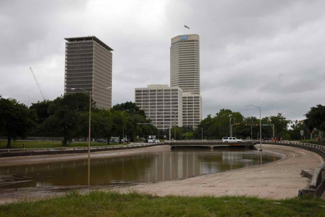 Lake Montrose (formerly known as Allen Parkway).